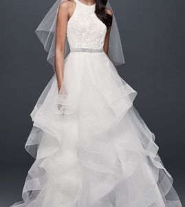 High Neck Ball Gown
